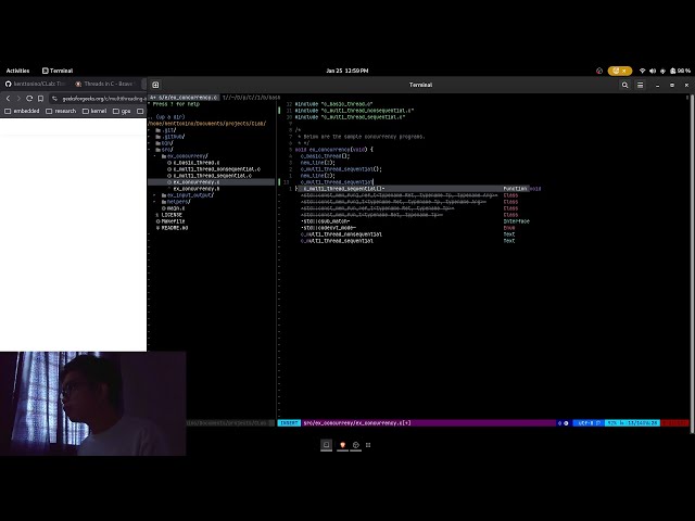 CLab | Concurrency - Sequential and Non-sequential Multi-threading | C