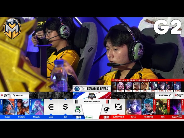 ONIC PH vs OMEGA | Game 2 | MPL PH S18 | WEEK 2 DAY 3