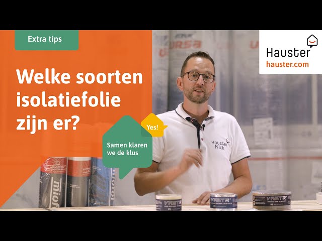Find out which insulation foil you need for insulating from the inside | Do-it-yourself with Hauster