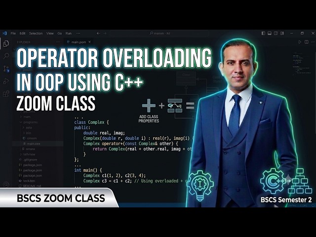 Master Operator Overloading in C++ | BSCS Semester 2 OOP Lecture | College Tube