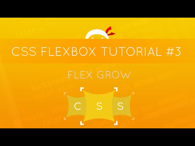 CSS Flexbox Tutorial #3 - Flex Grow