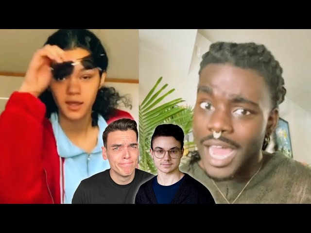 Reacting to Non-Binary TikToks 🤨 (ft. Marcus Dib)