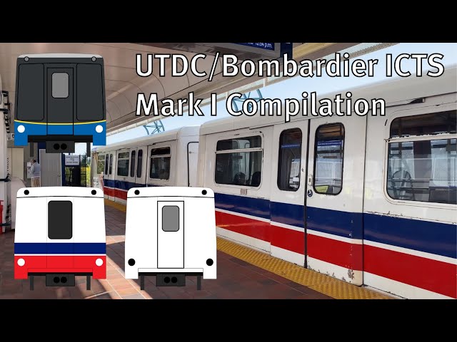 Vancouver SkyTrain - UTDC/Bombarder ICTS Mark I Compilation