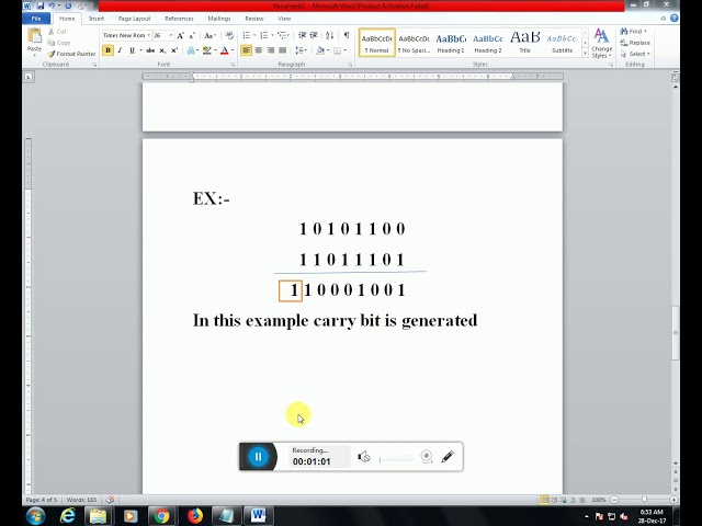 Flag Architecture of 8085 microprocessor