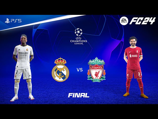 FIFA 24 - Real Madrid vs Liverpool | UEFA Champions League Final | PS5™ [4K60]