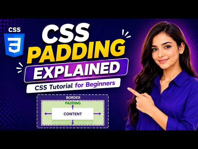 CSS Padding Explained | CSS Tutorial for Beginners 🔥 