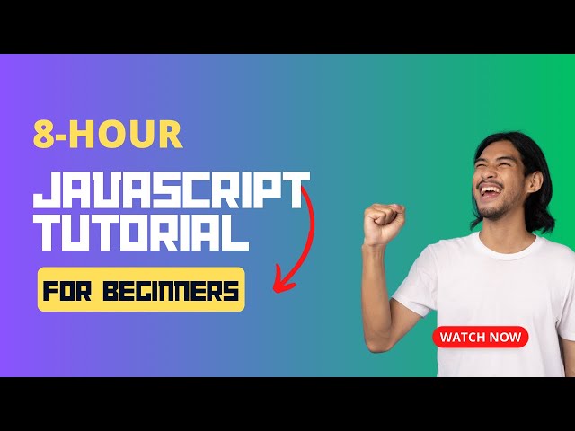 JavaScript 101: Unlock Your Coding Skills in 8 Hours! (2023-2024) | Beginner's Guide [Repost]