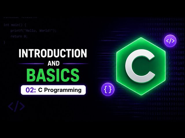 C Programming Language | Introduction & Basics 