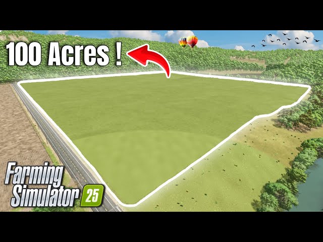 Massive 100 Acre Fresh Grass Cutting In Fs25 | Farming Simulator 25