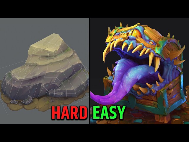 Why Detailed PBR 3D Models are actually easier to texture...