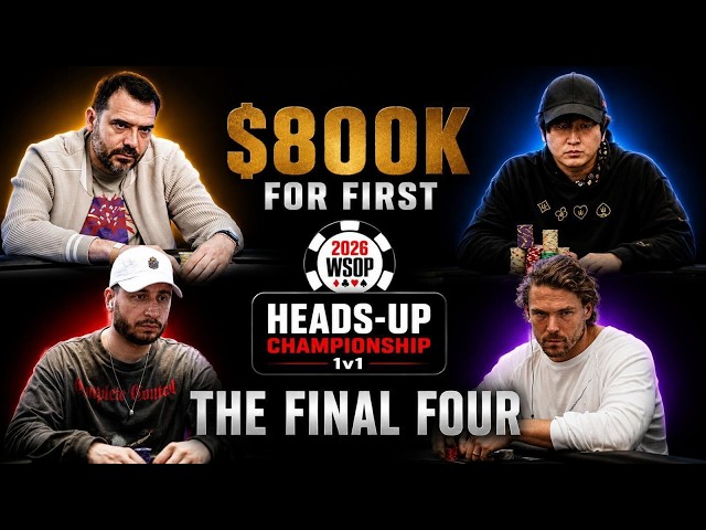 [REPLAY]$25,000 NLH Heads Up Championship - Final Day | World Series of Poker