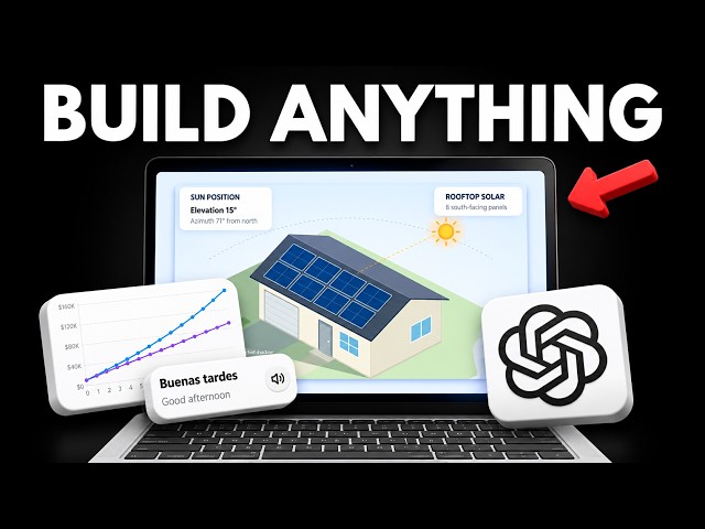 How to Build ANYTHING with ChatGPT Intelligent UI