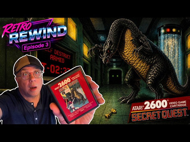Secret Quest | Atari's Most Ambitious 2600 Adventure? | Retro Rewind