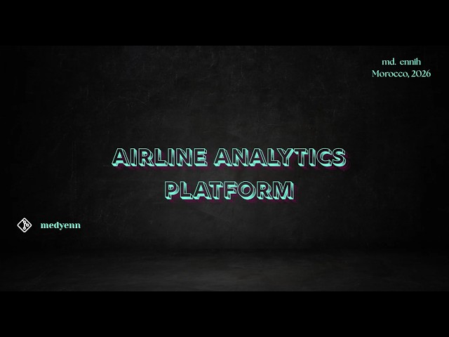 Airline Analytics Platform - CS50P's final project