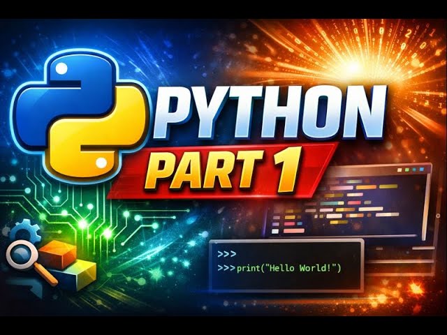 Python Series Part 1 - Hello World