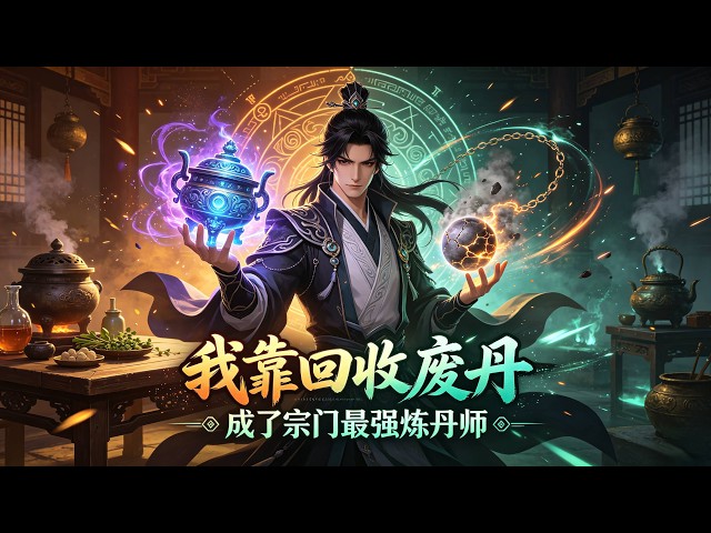 【Multi Sub】《我靠回收廢丹，成了宗門最強煉丹師》從回收廢料開始積累，我用煉丹術震驚全宗門#漫劇 #動態漫 #AI漫劇 #動漫 #動畫