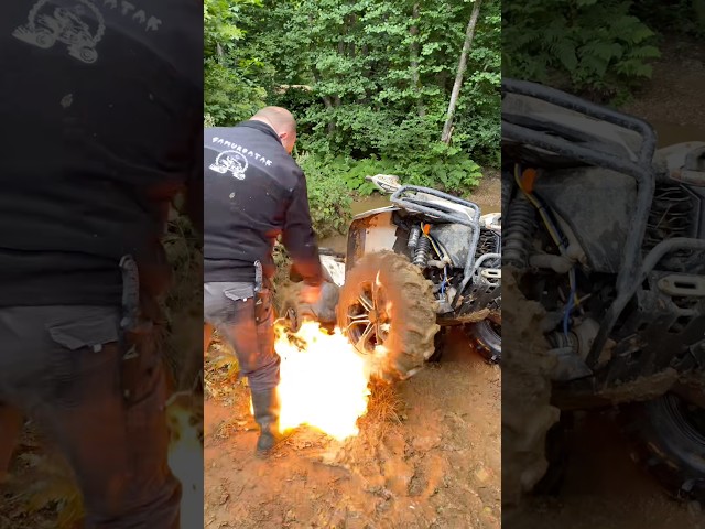 Let’s fix it! #atv #offroad #atvoffroad #canam #renegade
