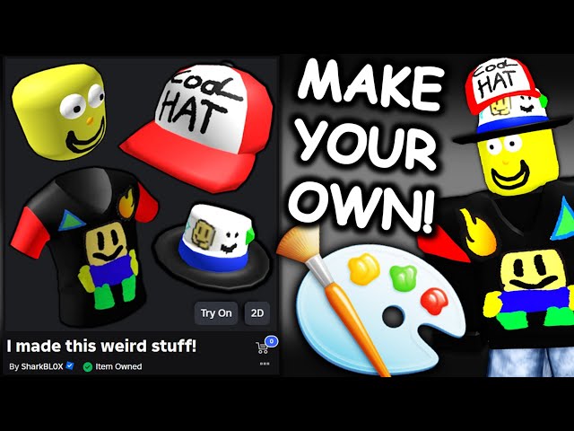 In-experience Accessory Creator - EASILY MAKE CUSTOM UGC ITEMS! (ROBLOX)