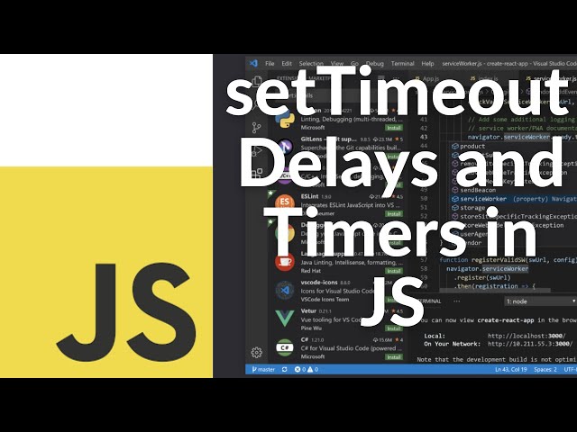 How to Use setTimeout in JavaScript | How to Use Delays and Timers