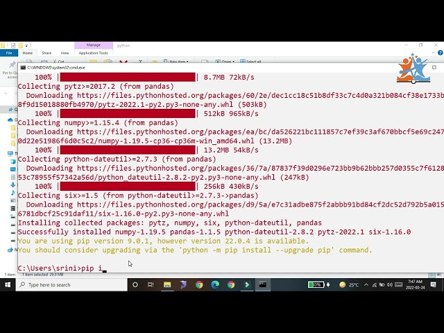 python installation and ML, DL, AI library installation steps