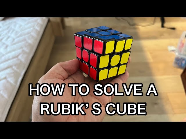 Cómo resolver un CUBO RUBIK. Tutorial EN VIVO