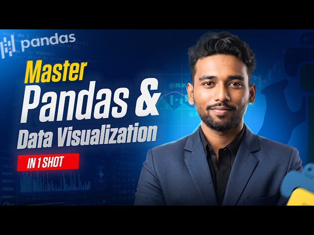 Master Pandas & Data Visualization in One Video | Complete EDA Tutorial