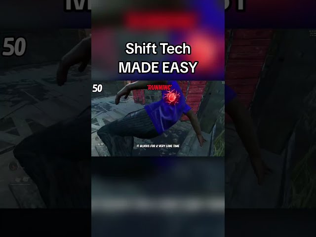 Shift Tech MADE EASY in DBD (Tip 50/100)