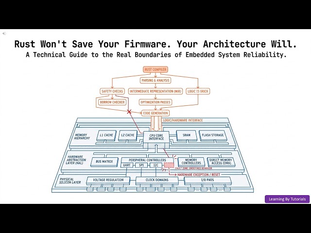 Rust Won't Save Your Firmware. Your Architecture Will.