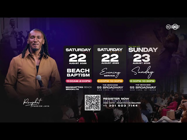 NEW YORK CHURCH SERVICE || Prophet Passion Java
