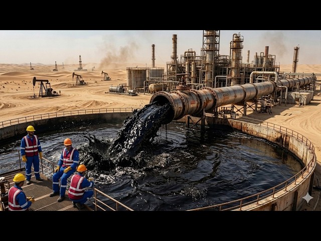 Oil Industry Inside: From Extraction to Millions of Barrels Daily (Full Process)