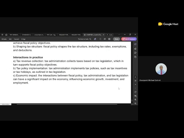 Tax Skills (Chapter 2 and 3) Repeat