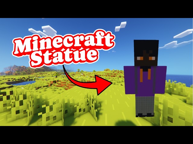 Let's BUILD a Minecraft Statue Together!