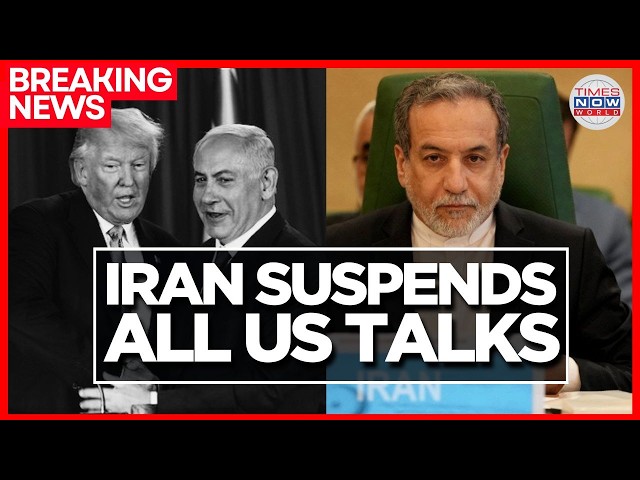 IRAN-US CRISIS LIVE | Iran Suspends US Peace Talks; Threatens Bab Al-Mandab | Times Now World