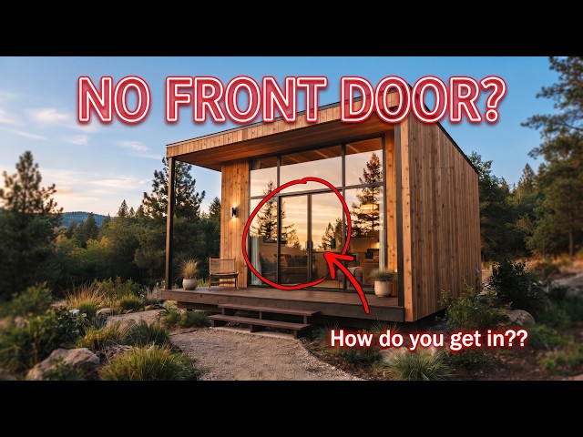No Front Door? This Tiny House's Secret Entrance Will Shock You