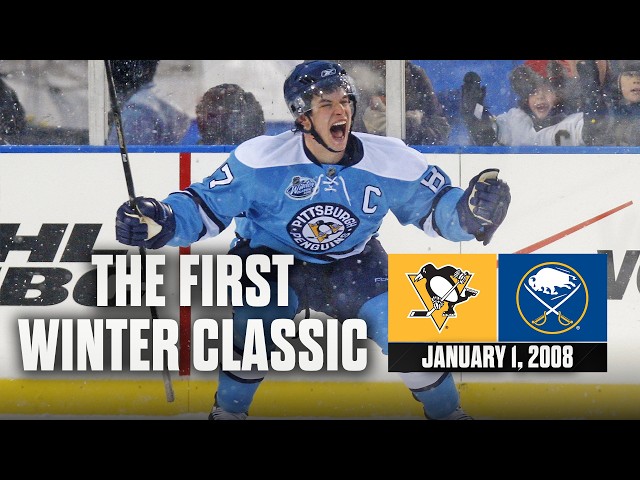 FULL REPLAY: Outdoor Hockey | Penguins vs Sabres | 2008 NHL Winter Classic