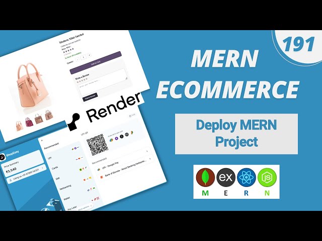 MERN Stack E-Commerce in Hindi: #191 - [Final Video]Deploy MERN Stack Project on Render