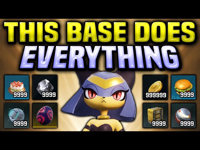 The ULTIMATE BASE in Palworld 1.0 - It does EVERYTHING