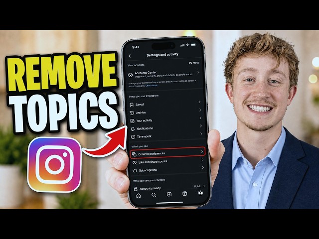 How To Remove Topics From Your Instagram Algorithm - Full Guide