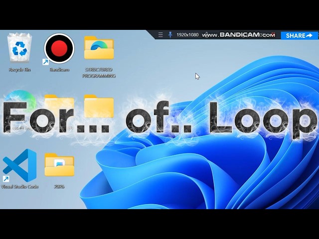 Day 16: JavaScript For..of Loop Tutorial for Beginners | Loop Through an Array