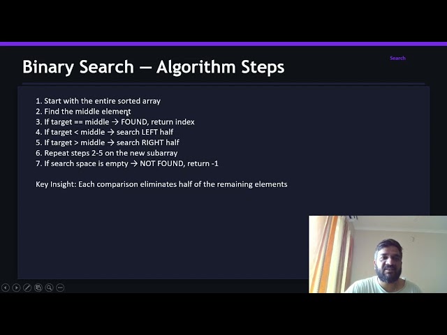 Binary Search in Java || DSA