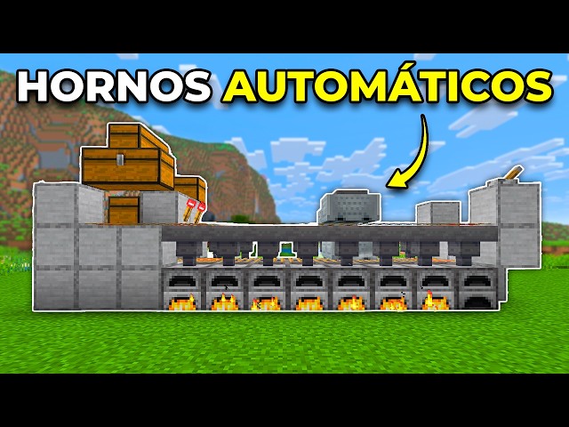 How to Make Automatic Furnaces (Easy) - Minecraft Java 26.2