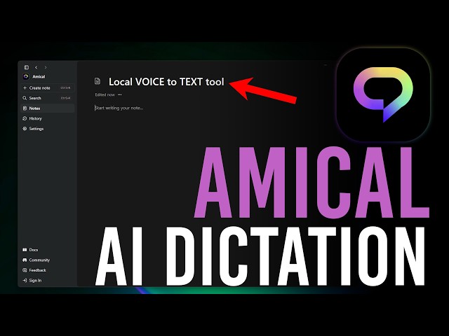 How to Install AMICAL AI Voice-to-Text on Windows 11