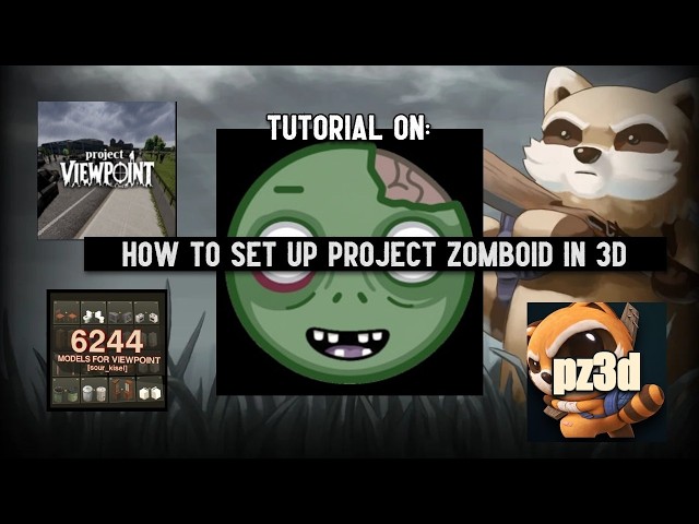 How to Install Project Zomboid in 3D all frameworks Zombiebuddy TEMP FIX 42.21