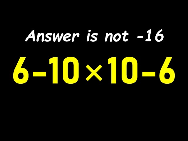 Nice Math Problem