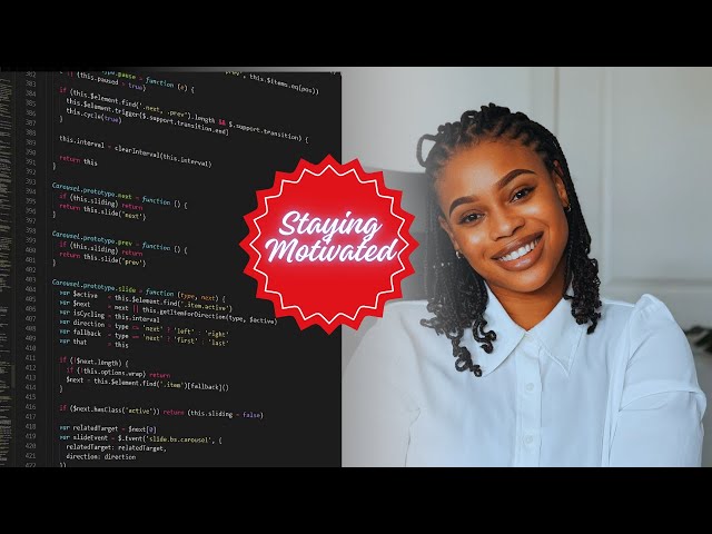 How I stayed motivated when learning how to code