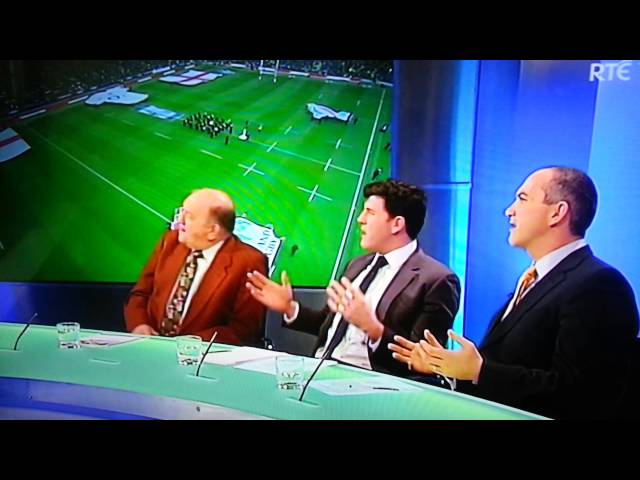 George Hook saying "Tom" 6 times in a row.