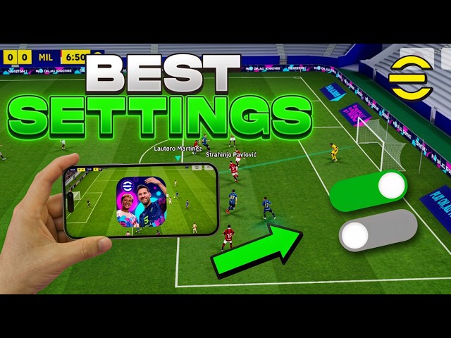 Turn These Settings On Right Now To Dominate Matches!!! | eFootball 2027 Mobile