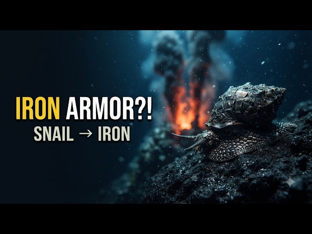 This Snail Builds Its Own Iron Armor in the Deep Sea