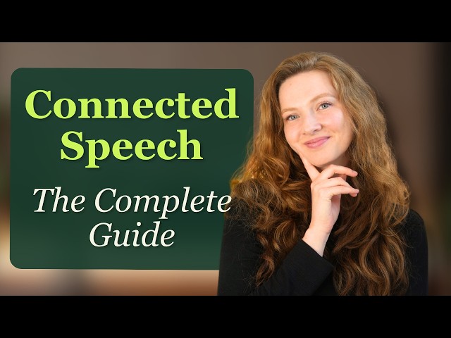 Why English Native Speakers Sound So Fast | Connected Speech in English