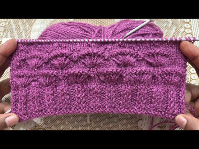 Beautiful Knitting Pattern for Sweater 🧶 | Easy & Elegant Knitting Design